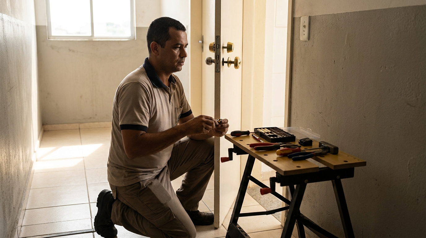 Troca de Segredo Residencial profissional em Campos dos Goytacazes‑RJ